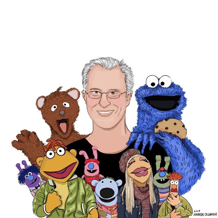 cover art for Cookie Monster, The Muppets, and being Joey's Dad with David Rudman