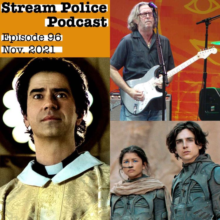 cover art for #96 - MIDNIGHT MASS; DUNE; Conspiracy theories in music