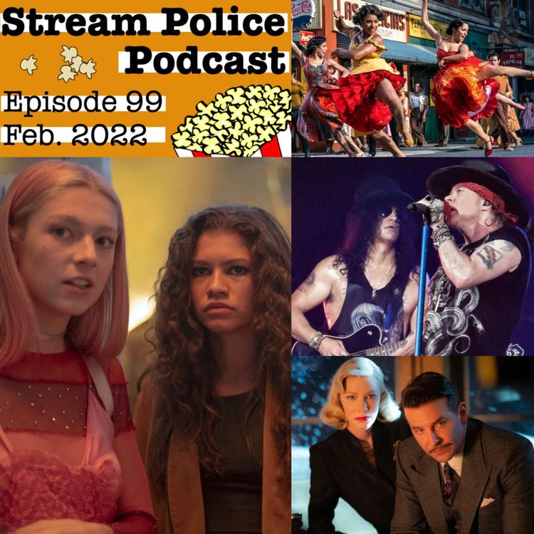 cover art for #99 - EUPHORIA; WEST SIDE STORY; Music comebacks that flopped; NIGHTMARE ALLEY