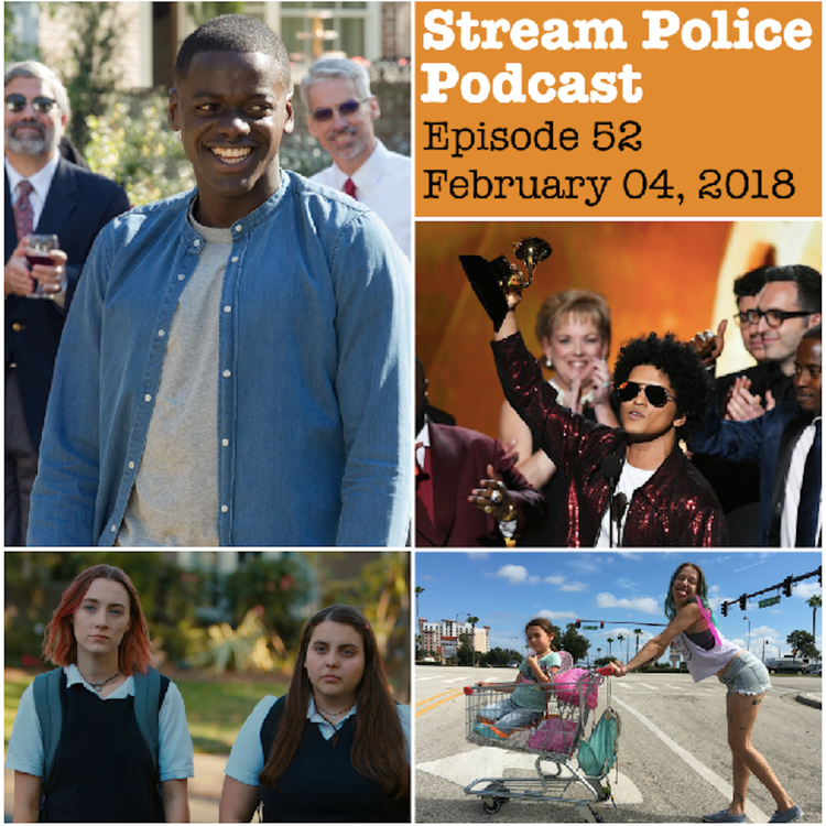 cover art for #52 - Top 5 movies of 2017; Grammys recap; Netflix Valentine's Day picks