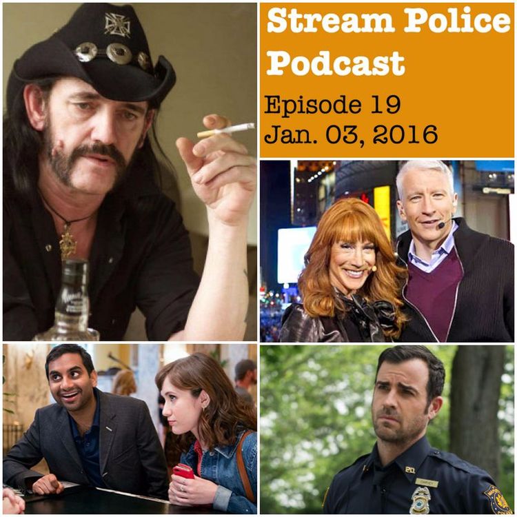 cover art for #19 - MASTER OF NONE; THE DANISH GIRL; Kanye's 'Facts'; RIP Lemmy; THE LEFTOVERS; CAROL; BROOKLYN