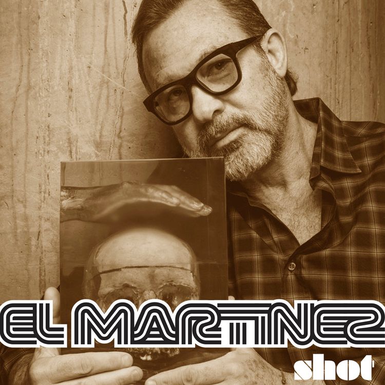 cover art for El Martínez Shot. Simón Bross.