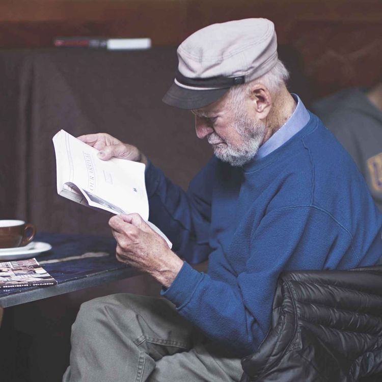 cover art for “I Am Waiting” by Lawrence Ferlinghetti