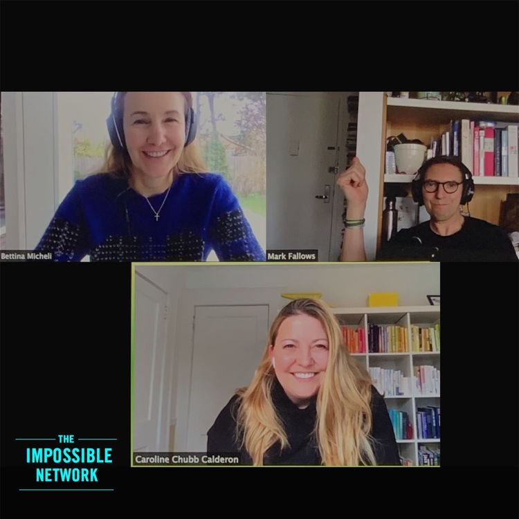 cover art for 113: The Future of Humanity and Learning From Covid-19 - Caroline Chubb Calderon