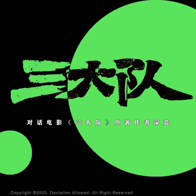 cover art for 和电影《三大队》的原著作者深蓝聊聊执念与追凶