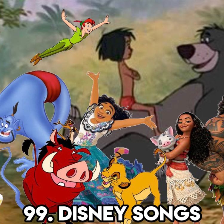 cover art for 99. DISNEY SONGS (with Comedian, Writer, Podcaster Kevin Day)