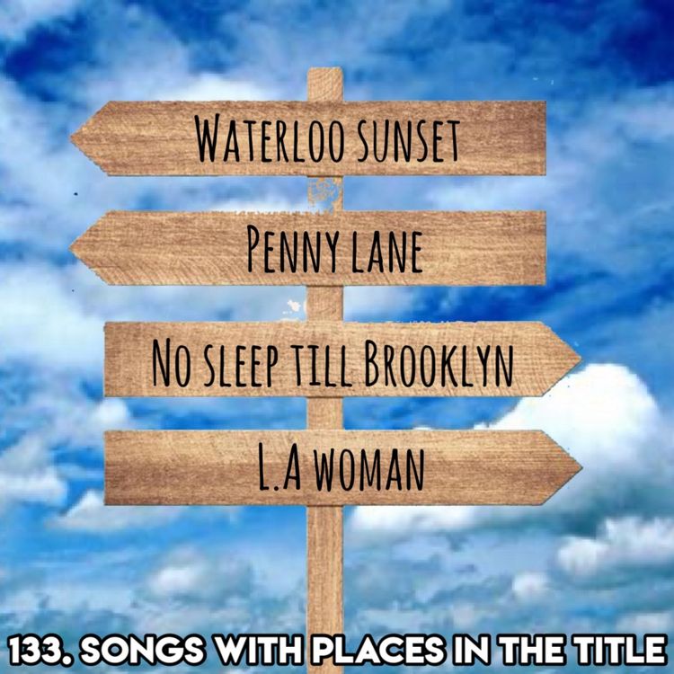 cover art for 133. SONGS WITH PLACES IN THE TITLE (with ITV’s The Chase’s Governess Anne Hegerty)