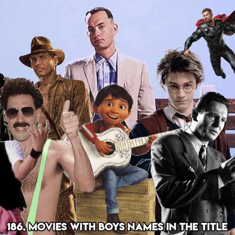 cover art for 186. MOVIES WITH BOYS NAMES IN THE TITLE (With Rhys - The Crook Cut Podcast)