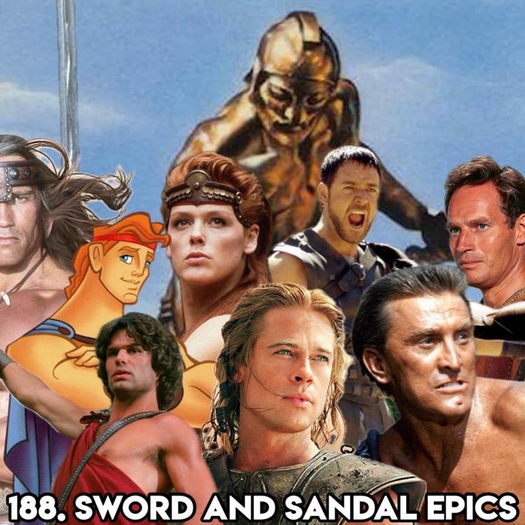 cover art for 188. SWORD AND SANDALS EPICS (With Josh, Host of Real Reel Talk Podcast)