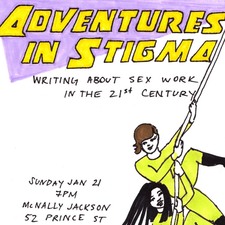 cover art for Live! Aya de Leon, Akynos, Jacq the Stripper: Writing about Sex Work