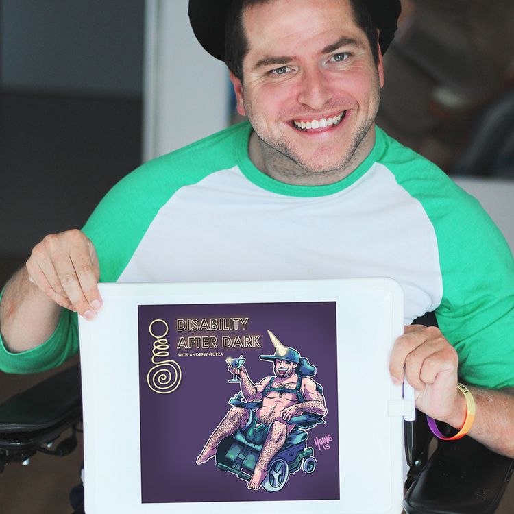 cover art for Interrobang: Andrew Gurza on Queer Crip Life