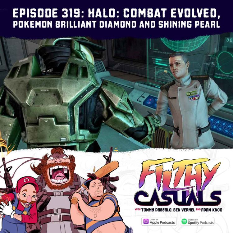 cover art for Episode 319: Halo: Combat Evolved, Pokemon Brilliant Diamond and Shining Pearl