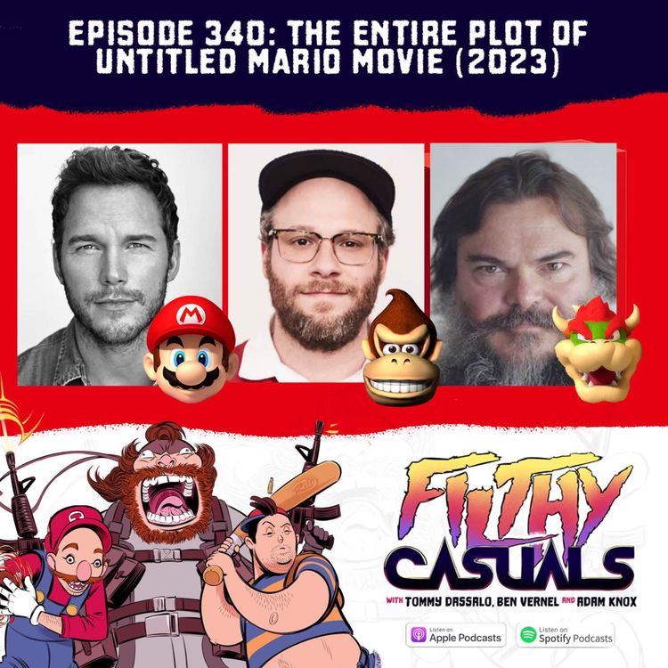 cover art for Episode 340: The Entire Plot of Untitled Mario Movie (2023)