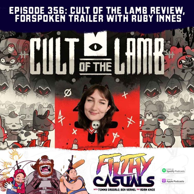 cover art for Episode 356: Cult of the Lamb Review, Forspoken Trailer with Ruby Innes