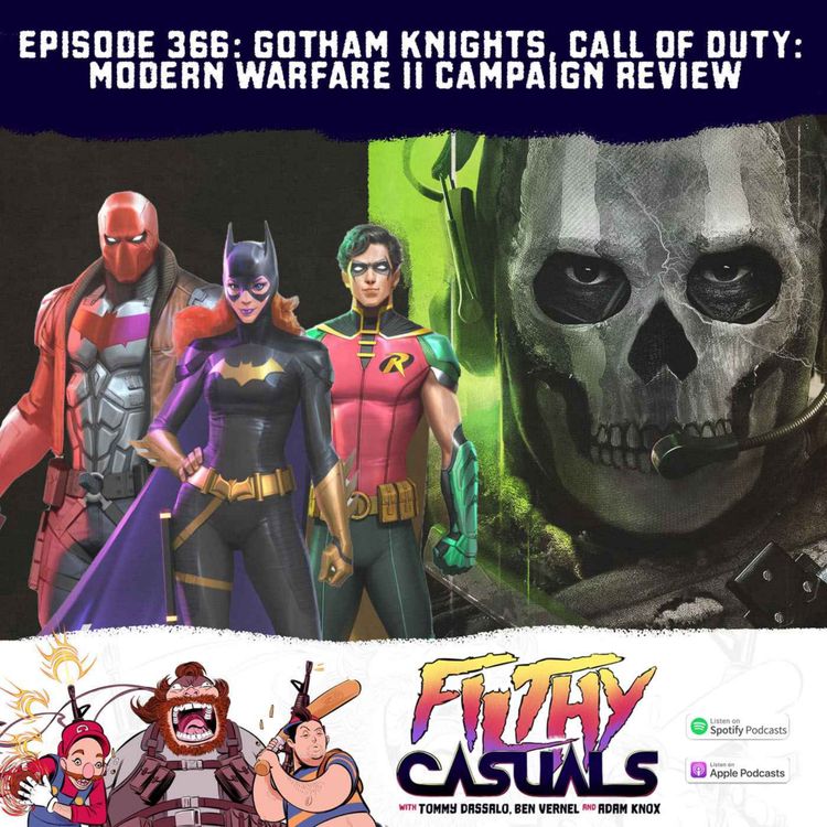 cover art for Episode 366: Gotham Knights, Call of Duty: Modern Warfare II Campaign Review
