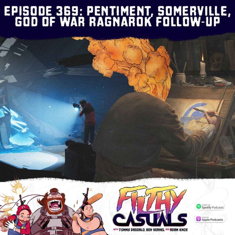 cover art for Episode 369: Pentiment, Somerville, God of War Ragnarok Follow-Up
