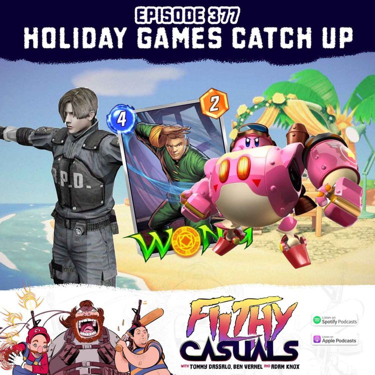 cover art for Episode 377: Holiday Games Catch-Up