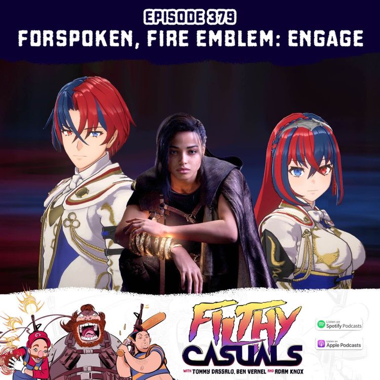 cover art for Episode 379: Forspoken, Fire Emblem: Engage