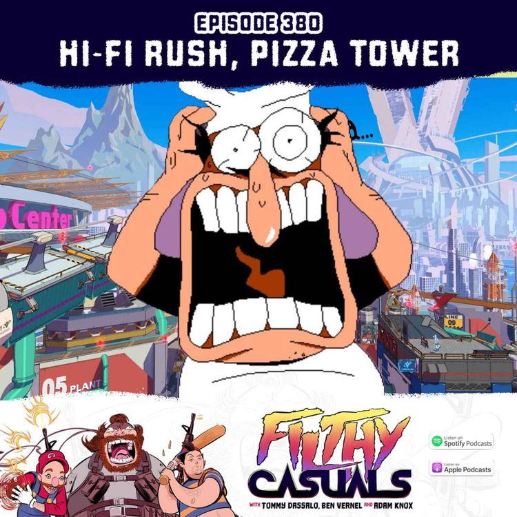 cover art for Episode 380: Hi-Fi Rush, Pizza Tower