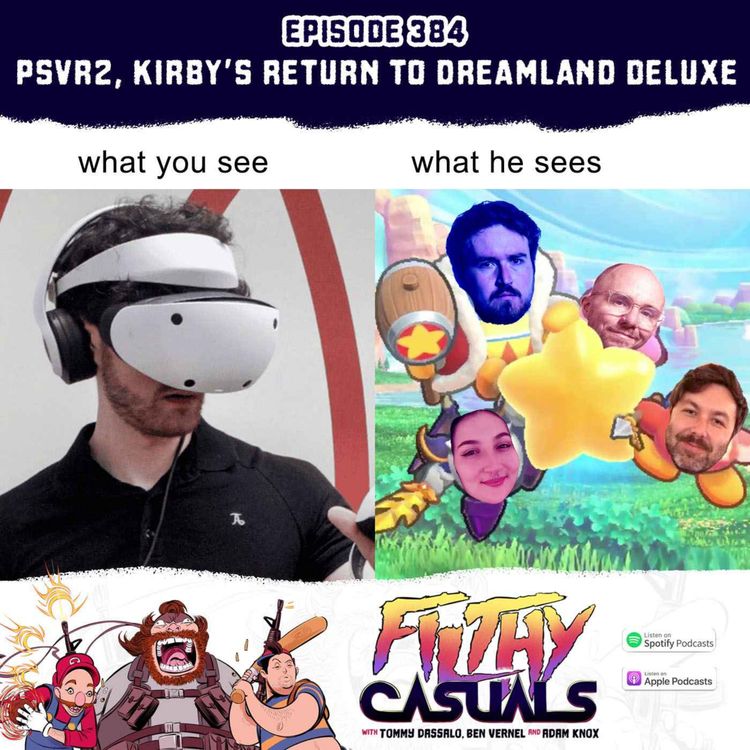 cover art for Episode 384: PSVR 2, Kirby's Return to Dream Land Deluxe
