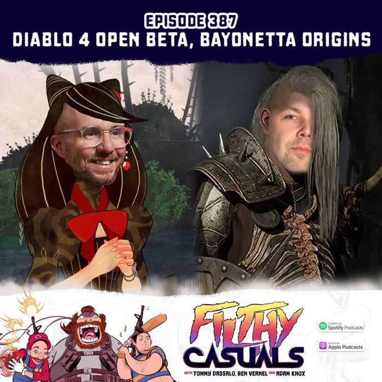 cover art for Episode 387: Diablo IV Beta, Bayonetta Origins: Cereza and the Lost Demon