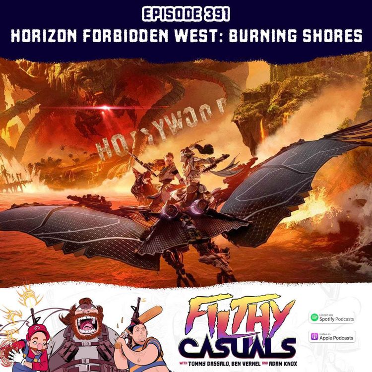 cover art for Episode 391: Horizon Forbidden West: Burning Shores
