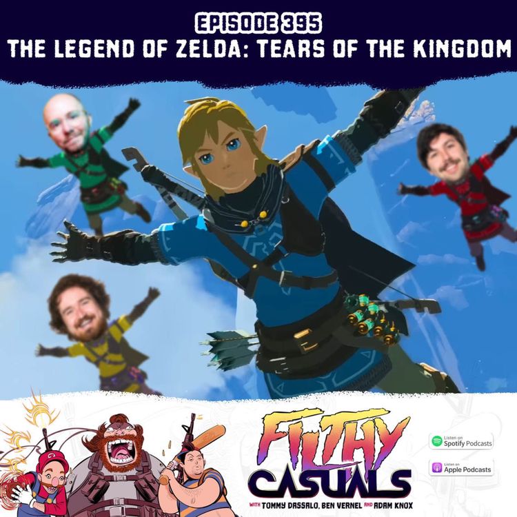 cover art for Episode 395: The Legend of Zelda: Tears of the Kingdom