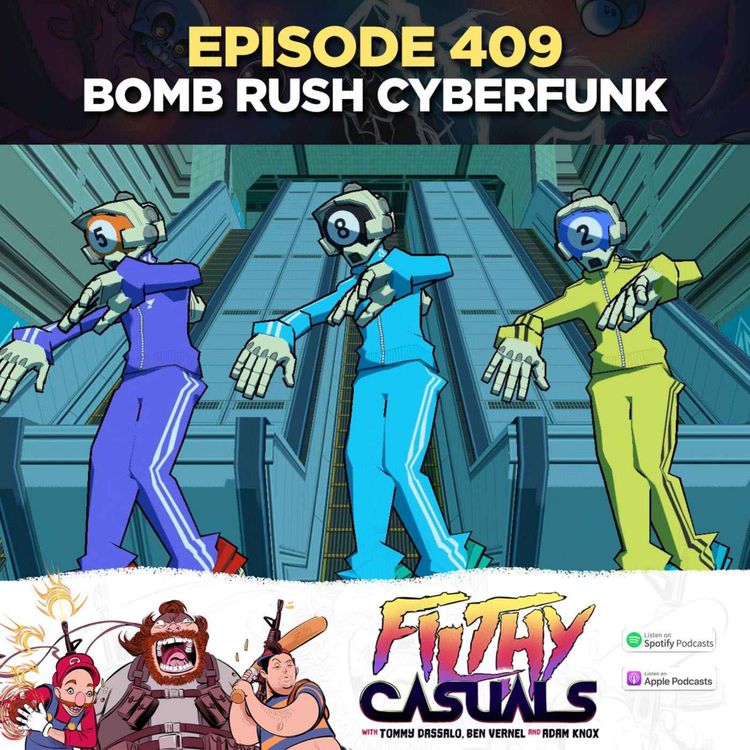 cover art for Episode 409: Bomb Rush Cyberfunk