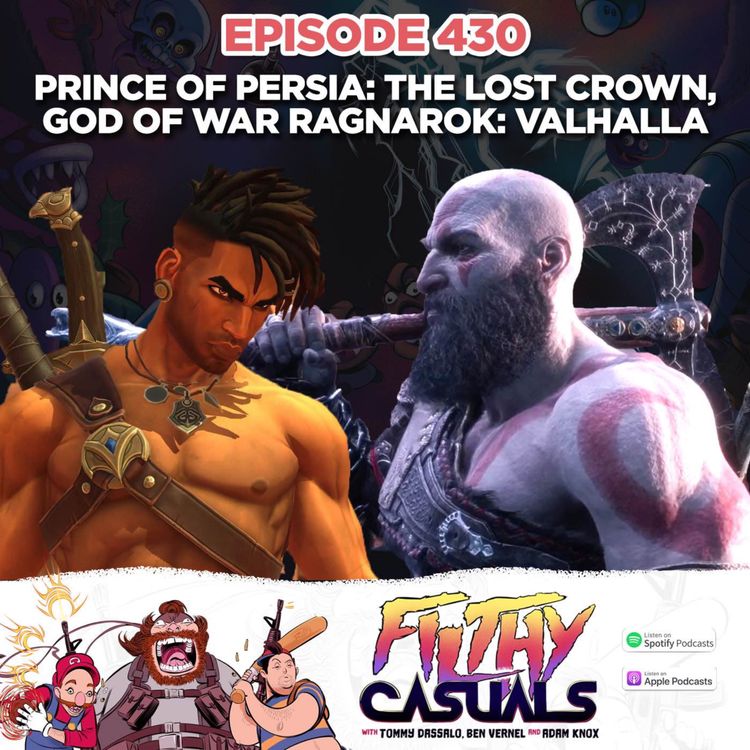 cover art for Episode 430: God of War Ragnarok: Valhalla, Prince of Persia: The Lost Crown Early Impressions