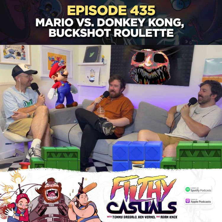 cover art for Episode 435: Mario vs. Donkey Kong, Buckshot Roulette