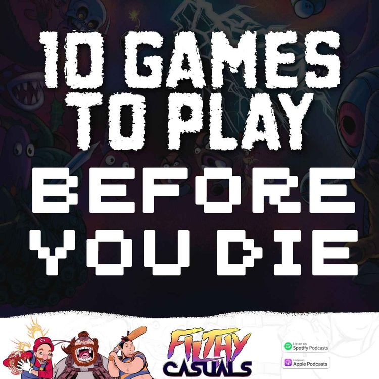 cover art for 10 Video Games To Play Before You Die