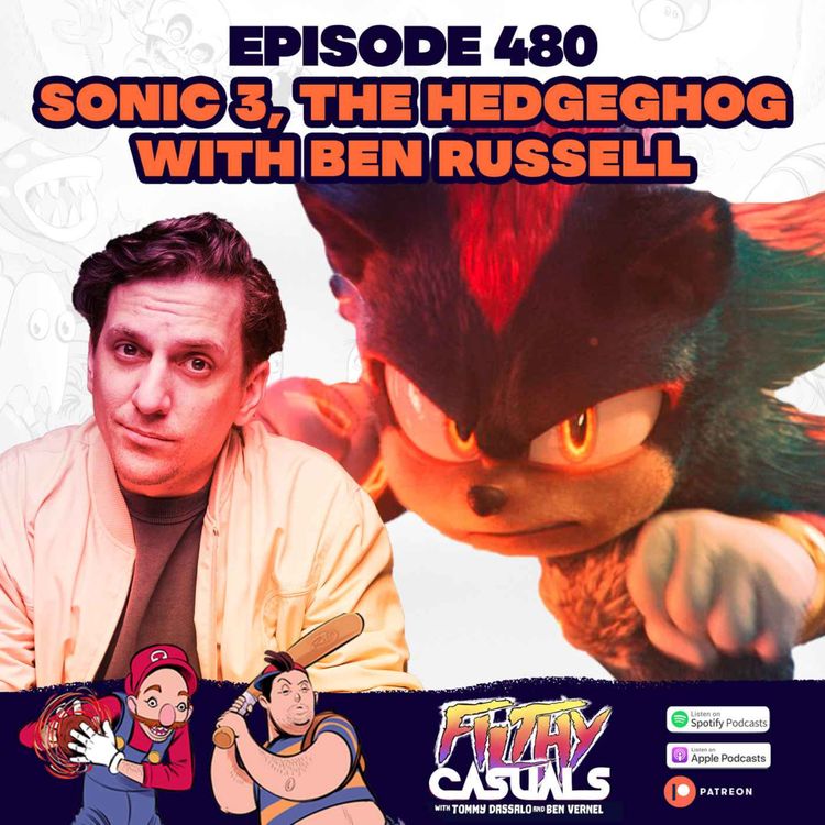 cover art for Episode 480: Sonic 3, The Hedgehog