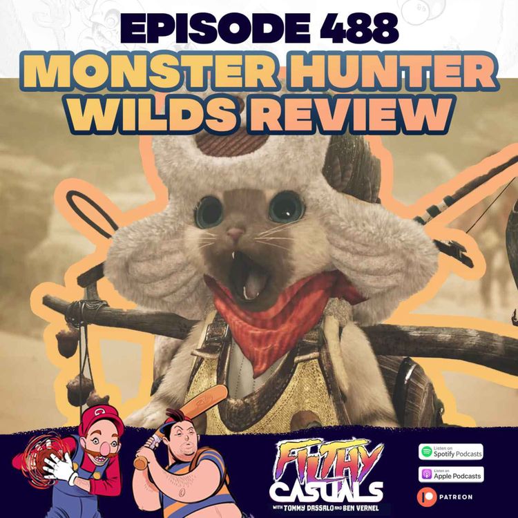 cover art for Episode 488: Monster Hunter Wilds Review