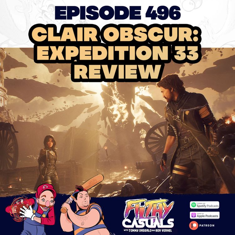 cover art for Episode 496: Clair Obscur: Expedition 33 Review
