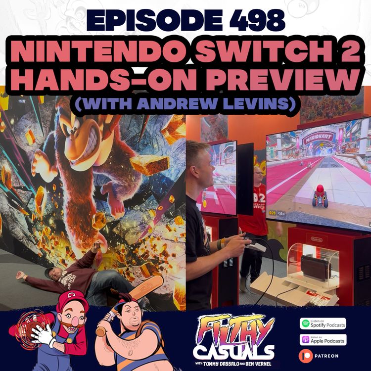 cover art for Episode 498: Nintendo Switch 2 Hands-On Preview with Andrew Levins