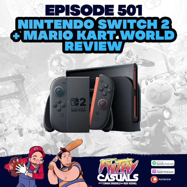 cover art for Episode 501: Switch 2 & Mario Kart World Day One Impressions, Sony State Of Play