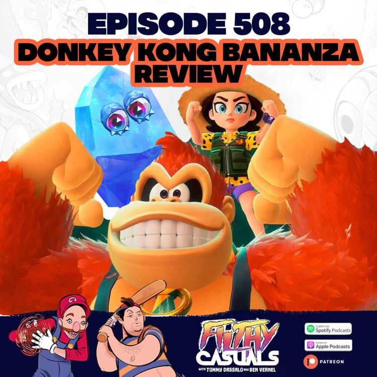 cover art for Episode 508: Donkey Kong Bananza Review