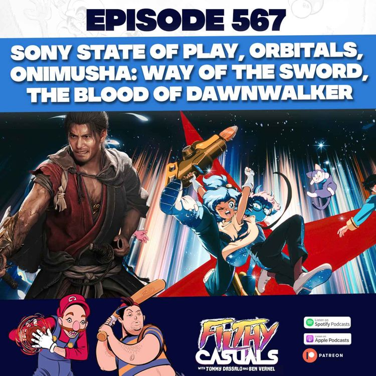 cover art for Episode 567: Orbitals, The Blood of Dawnwalker, Onimusha: Way of the Sword
