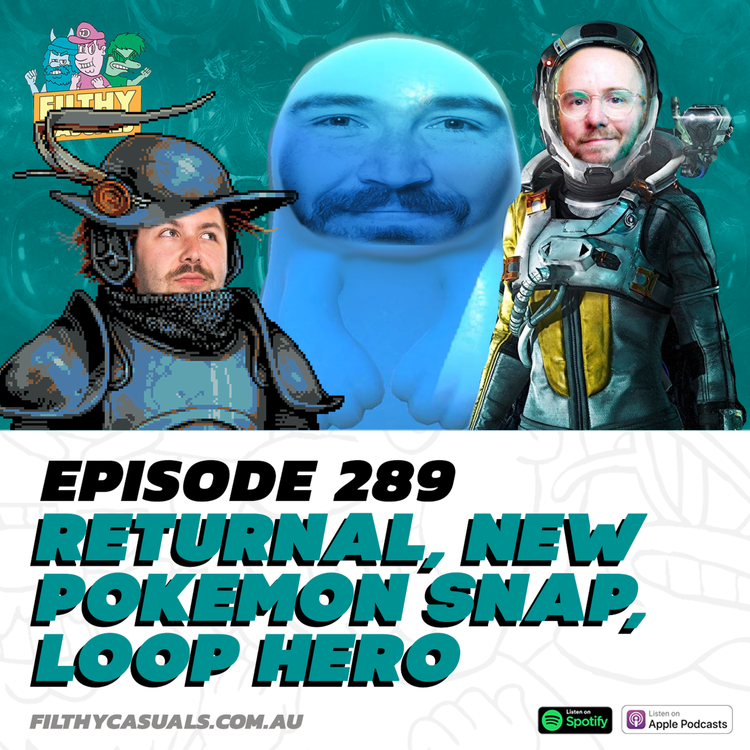 cover art for Episode 289: Returnal, New Pokemon Snap, Loop Hero