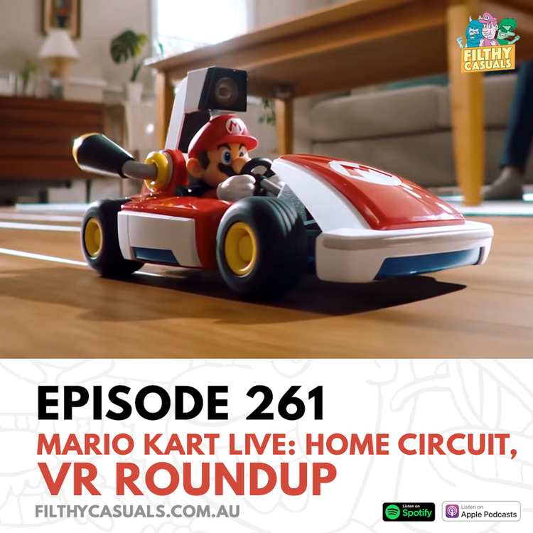 cover art for Episode 261: Mario Kart Live: Home Circuit, VR Roundup