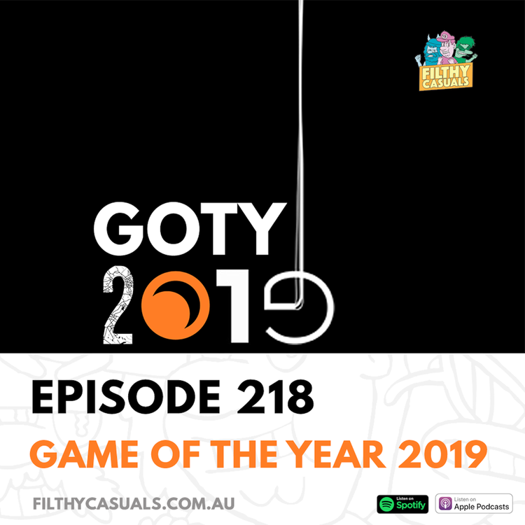 cover art for Episode 218: Game of the Year 2019