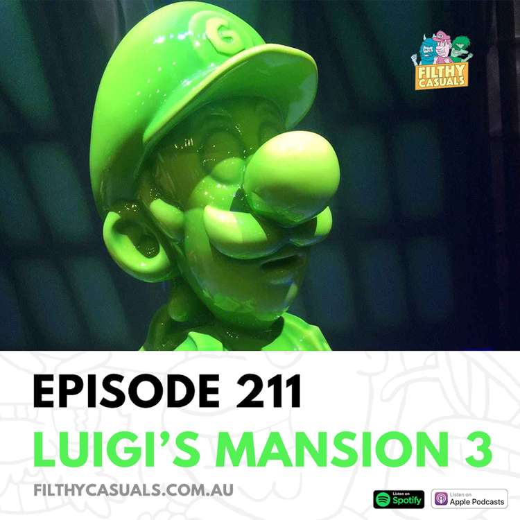 cover art for Episode 211: Luigi's Mansion 3