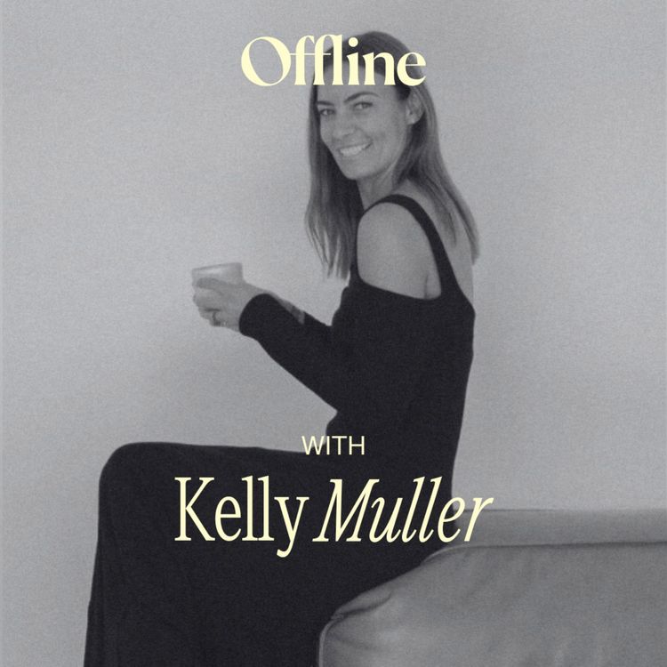 cover art for Kelly Muller on redefining success as a working mother & moving her family to Byron Bay.