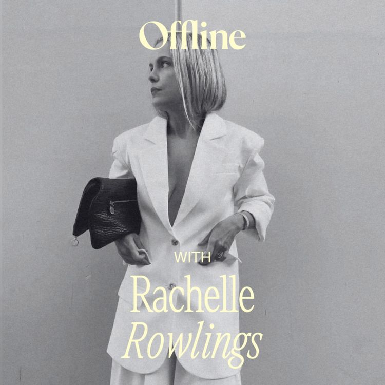cover art for Rachelle Rowlings on love, death, motherhood & fashion.