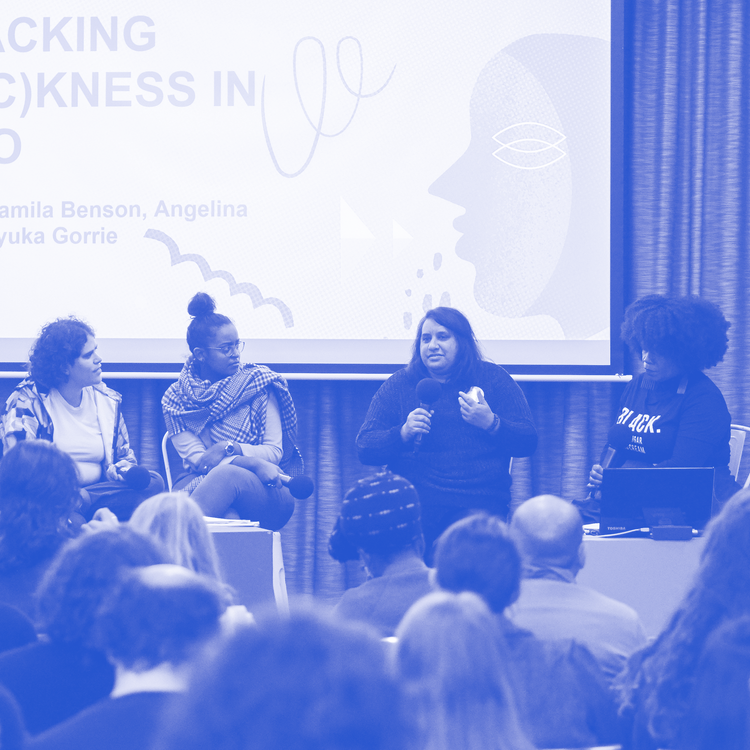 cover art for Unpacking Bla(c)kness in Audio