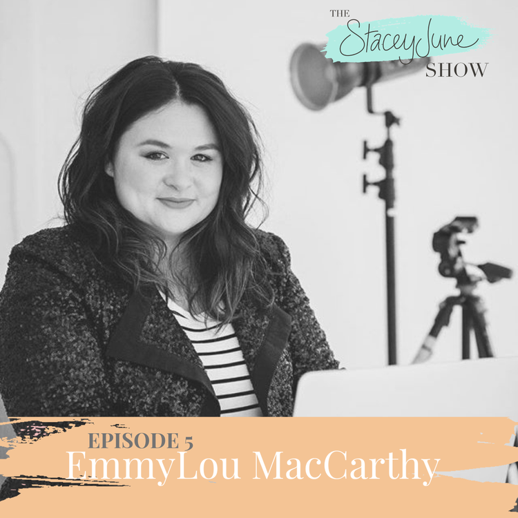 cover art for Emmylou MacCarthy -  Social Media Success Story - on manifesting, depression and confidence.