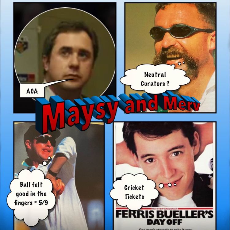 cover art for Tim May and Merv Hughes - Roommates, the ACA and Ferris Bueller tickets