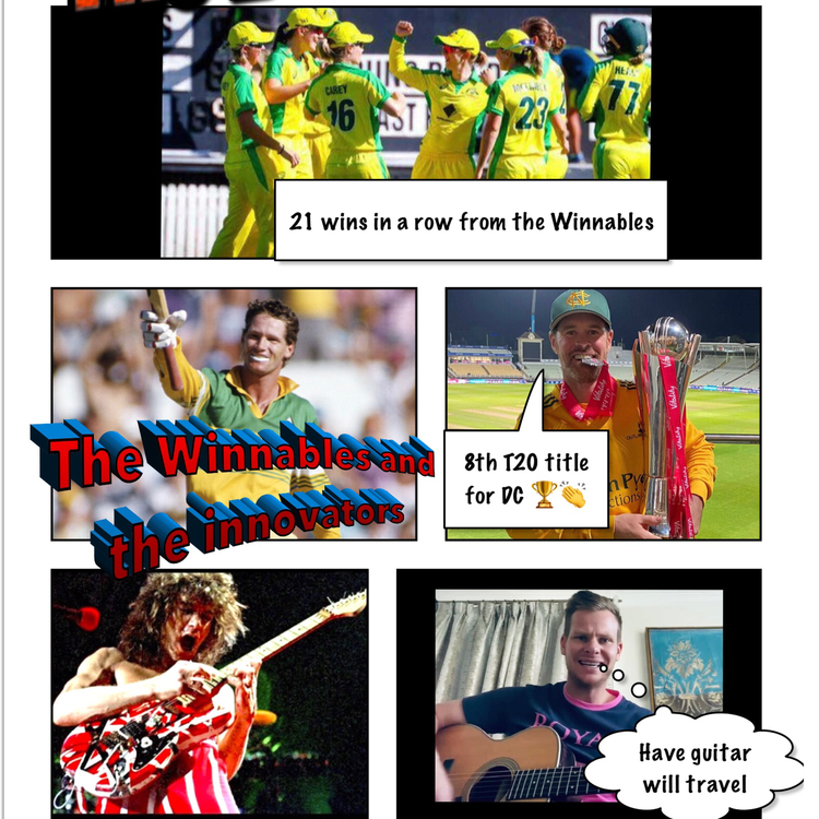 cover art for Dean Jones the innovator and The Winnables 