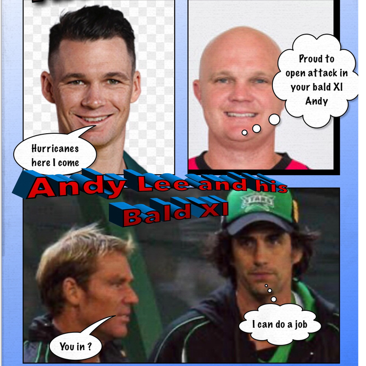 cover art for Comedian Andy Lee and his T20 Bald Xl
