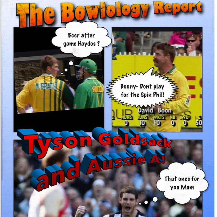 cover art for The Aussie A summer and Collingwood AFL champ Tyson Goldsack 